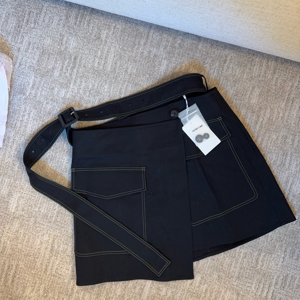 Helmut Lang Black skirt